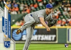 2020 Topps Update Base Set Jake Newberry #U-105 card