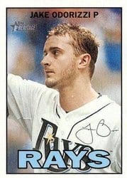 2016 Topps Heritage Base Set Jake Odorizzi #429 card