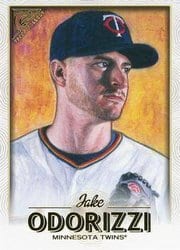 2018 Topps Gallery Base Set Jake Odorizzi #13 card