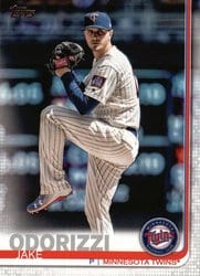 2019 Topps Base Set Jake Odorizzi #63 card