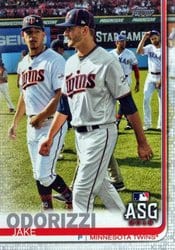 2019 Topps Update Base Set Jake Odorizzi #US36 card