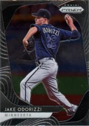 2020 Panini Prizm Base Set Jake Odorizzi #49 card