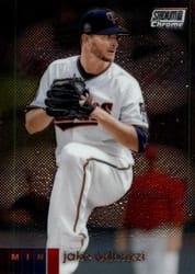 2020 Stadium Club Chrome Base Set Jake Odorizzi #353 card