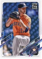 2021 Topps Update Base Set Jake Odorizzi #US139 card