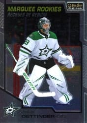 2020-21 O-Pee-Chee Platinum Base Set Jake Oettinger #175 card