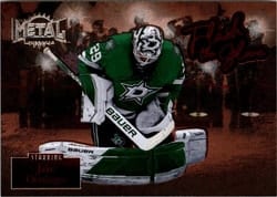 2022-23 SkyBox Metal Universe Flash the Glove Jake Oettinger #FL-3 card