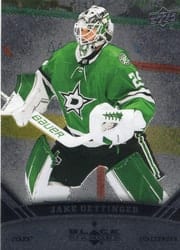 2022-23 Upper Deck 2006-07 Black Diamond Retro Jake Oettinger #BD-5 card