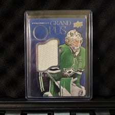2024-25 Upper Deck Premier Grand Opus Jersey Jake Oettinger #GO-JO card