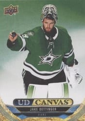 2024-25 Upper Deck UD Canvas Jake Oettinger #C-70 card