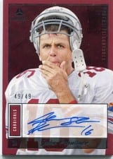 2022 Panini Luminance Portrait Signatures Jake Plummer #PSI-JAP card