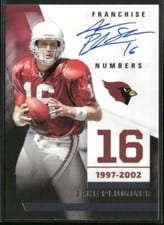 2022 Score Franchise Numbers Jake Plummer #FN-JP card
