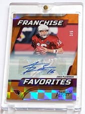 2024 Panini Prestige Franchise Favorites Xtra Points Autographs Jake Plummer #15 card