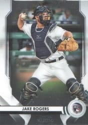 2020 Bowman Sterling Base Set Jake Rogers #BSR-94 card