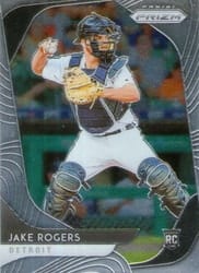 2020 Panini Prizm Base Set Jake Rogers #137 card