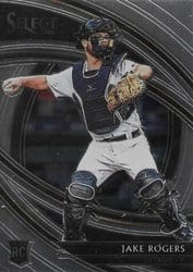 2020 Panini Select Base Set Jake Rogers #156 card
