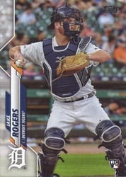 2020 Topps Base Set Jake Rogers #147 card