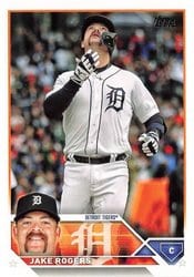2023 Topps Update Base Set Jake Rogers #US4 card