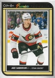 2022-23 O-Pee-Chee OPC Premier Jake Sanderson #P-94 card