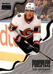 2022-23 SkyBox Metal Universe Skybox Premium Prospects Jake Sanderson #PP-14 card
