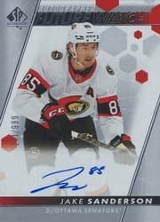2022-23 SP Authentic Base Set Jake Sanderson #144 card