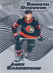 2022-23 Upper Deck Smooth Grooves Jake Sanderson #SG29 card