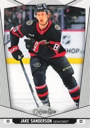 2024-25 O-Pee-Chee Base Set Jake Sanderson #372 card