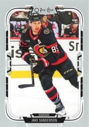 2025-26 O-Pee-Chee Base Set Jake Sanderson #389 card