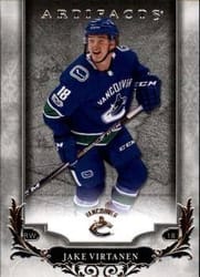 2018-19 Upper Deck Artifacts Base Set Jake Virtanen #15 card