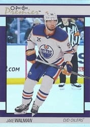 2025-26 O-Pee-Chee OPC Premier Jake Walman #P-58 card