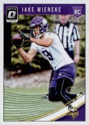 2018 Donruss Optic Base Set Jake Wieneke #138 card