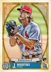 2021 Topps Gypsy Queen Base Set Jake Woodford #84 card