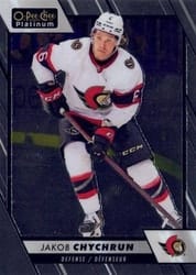 2023-24 O-Pee-Chee Platinum Base Set Jakob Chychrun #38 card