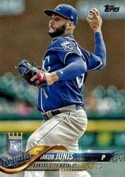 2018 Topps Base Set Jakob Junis #428 card