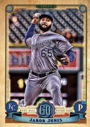2019 Topps Gypsy Queen Base Set Jakob Junis #52 card