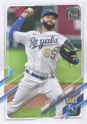 2021 Topps Base Set Jakob Junis #19 card