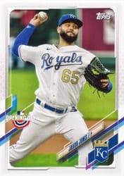2021 Topps Opening Day Base Set Jakob Junis #68 card
