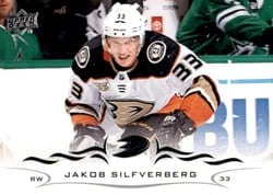 2018-19 Upper Deck Base Set Jakob Silfverberg #252 card