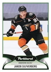2021-22 Parkhurst Base Set Jakob Silfverberg #120 card