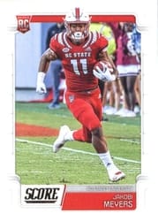 2019 Score Base Set Jakobi Meyers #431 card