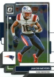 2022 Donruss Optic Base Set Jakobi Meyers #136 card