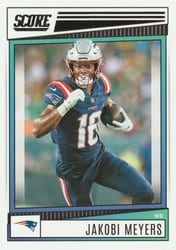2022 Score Base Set Jakobi Meyers #282 card