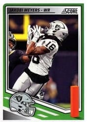 2025 Score Base Set Jakobi Meyers #43 card