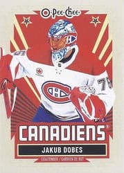 2025-26 O-Pee-Chee Base Retro Jakub Dobes #77 card