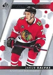 2022-23 SP Authentic Base Set Jakub Galvas #183 card