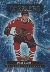 2022-23 Upper Deck Dazzlers Jakub Galvas #DZ-108 card