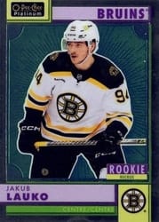 2022-23 O-Pee-Chee Platinum Retro Jakub Lauko #R-89 card