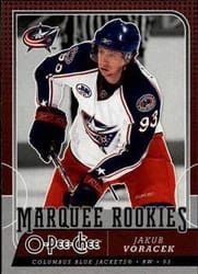 2008-09 O-Pee-Chee Base Set Jakub Voracek #758 card