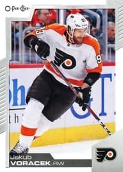 2020-21 O-Pee-Chee Base Set Jakub Voracek #443 card