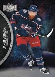 2021-22 SkyBox Metal Universe Base Set Jakub Voracek #36 card