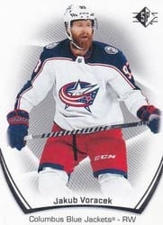 2021-22 SP Base Set Jakub Voracek #30 card